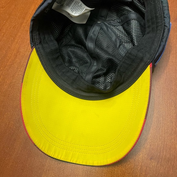 Polo Ralph Lauren Black/Plaid Racing Embroidered Patches Adjustable Strap Hat - Picture 6 of 13